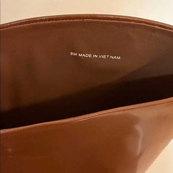 NWT Everlane Knee-High Leather Riding Boots Size 8 Brown - Picture 10 of 12